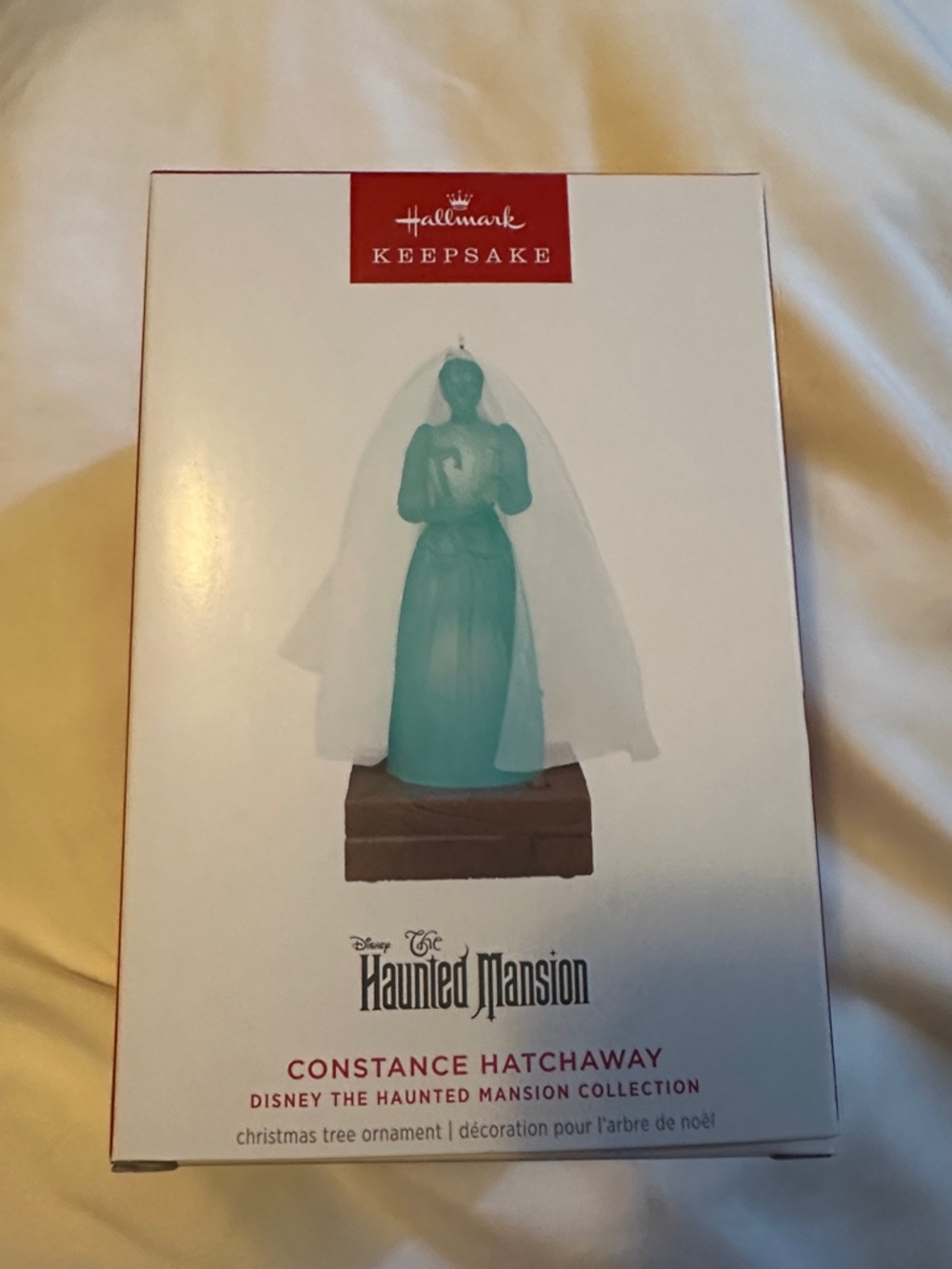 Hallmark Teal Constance Hatchaway Disney Haunted Mansion Ornament